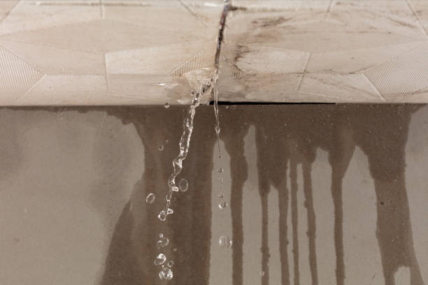 Professional Water Damage Restoration technician working in Clements, CA